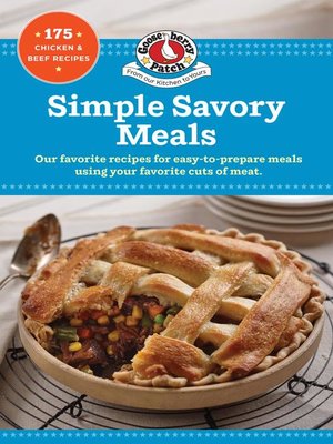 cover image of Simple Savory Meals
